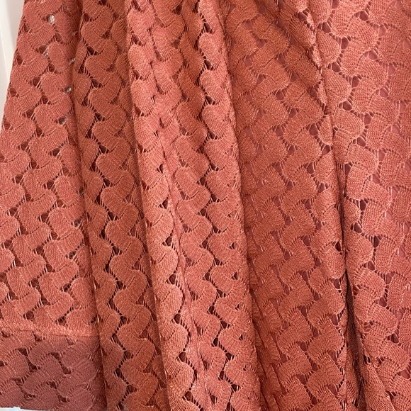 G by Giuliana Textured Two Piece Set in Rust - Picture 2 of 11